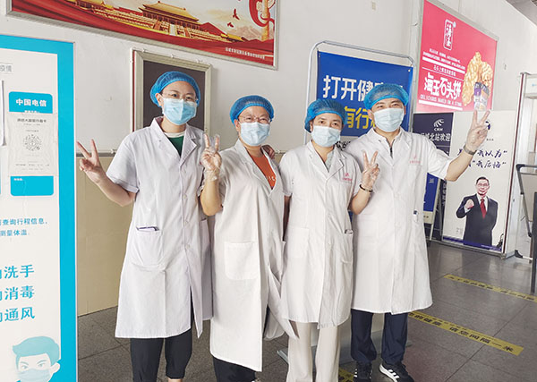 我院多名員工主動報(bào)名，志愿參與運(yùn)城高鐵站防疫值班